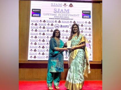 Suma Shirur honoured with SJAM Lifetime Achievement Award 2025 | Suma Shirur honoured with SJAM Lifetime Achievement Award 2025