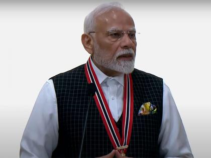 "Reflects eternal, deep friendship between our countries": PM Modi after being conferred Trinidad & Tobago's highest civilian honour | "Reflects eternal, deep friendship between our countries": PM Modi after being conferred Trinidad & Tobago's highest civilian honour "Reflects eternal, deep friendship between our countries": PM Modi after being conferred Trinidad & Tobago's highest civilian honour | "Reflects eternal, deep friendship between our countries": PM Modi after being conferred Trinidad & Tobago's highest civilian honour