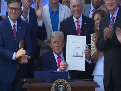 Tump signs 'Big Beautiful Bill' into law on US Independence Day | Tump signs 'Big Beautiful Bill' into law on US Independence Day Tump signs 'Big Beautiful Bill' into law on US Independence Day | Tump signs 'Big Beautiful Bill' into law on US Independence Day