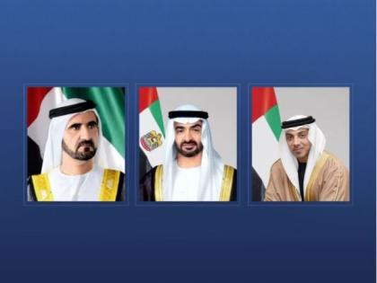 UAE President, VPs congratulate Algerian President on Independence Day | UAE President, VPs congratulate Algerian President on Independence Day