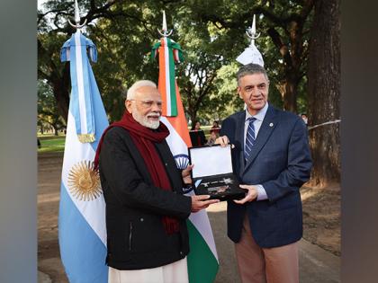 PM Modi conferred with Key to City of Buenos Aires during Argentina visit | PM Modi conferred with Key to City of Buenos Aires during Argentina visit