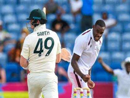 "He's one of the best batters in the world": Justin Greaves hails Steve Smith for his fifty in Grenada test | "He's one of the best batters in the world": Justin Greaves hails Steve Smith for his fifty in Grenada test