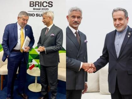 EAM Jaishankar meets counterparts from Iran, Mexico on sidelines of BRICS Summit | EAM Jaishankar meets counterparts from Iran, Mexico on sidelines of BRICS Summit EAM Jaishankar meets counterparts from Iran, Mexico on sidelines of BRICS Summit | EAM Jaishankar meets counterparts from Iran, Mexico on sidelines of BRICS Summit