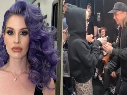 Kelly Osbourne gets engaged to Sid Wilson during her dad Ozzy Osbourne's final Black Sabbath show | Kelly Osbourne gets engaged to Sid Wilson during her dad Ozzy Osbourne's final Black Sabbath show