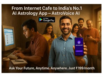 From Internet Cafe to India's Top AI Astrology App: The Inspiring Journey Behind AstroVoice AI | From Internet Cafe to India's Top AI Astrology App: The Inspiring Journey Behind AstroVoice AI