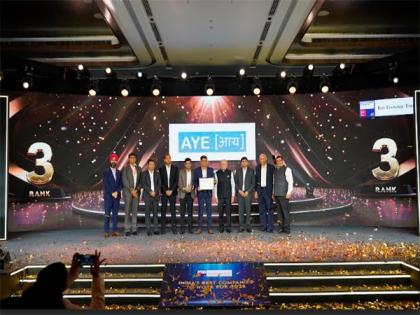 Aye Finance Ranked 3rd in India's Best Companies to Work 2025 by GPTW | Aye Finance Ranked 3rd in India's Best Companies to Work 2025 by GPTW Aye Finance Ranked 3rd in India's Best Companies to Work 2025 by GPTW | Aye Finance Ranked 3rd in India's Best Companies to Work 2025 by GPTW