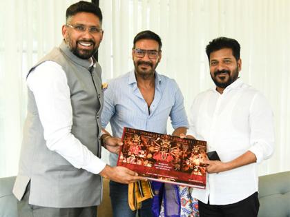 Ajay Devgn meets Telangana CM, proposes world-class film studio in the state | Ajay Devgn meets Telangana CM, proposes world-class film studio in the state Ajay Devgn meets Telangana CM, proposes world-class film studio in the state | Ajay Devgn meets Telangana CM, proposes world-class film studio in the state
