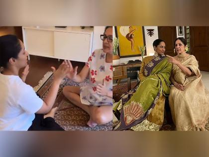 WATCH: Check out how Masaba Gupta, Neena Gupta are 'entertaining' Matara | WATCH: Check out how Masaba Gupta, Neena Gupta are 'entertaining' Matara