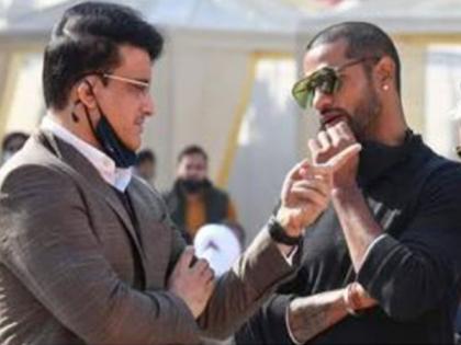 Here's how Shikhar Dhawan wished Sourav Ganguly on his birthday | Here's how Shikhar Dhawan wished Sourav Ganguly on his birthday