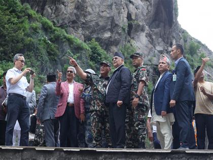 Nepal PM KP Sharma Oli visits flood hit area of Rasuwa near China border | Nepal PM KP Sharma Oli visits flood hit area of Rasuwa near China border Nepal PM KP Sharma Oli visits flood hit area of Rasuwa near China border | Nepal PM KP Sharma Oli visits flood hit area of Rasuwa near China border