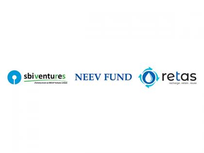 SBI Ventures NEEV II Fund invests in RETAS, advancing resilient water infrastructure in India | SBI Ventures NEEV II Fund invests in RETAS, advancing resilient water infrastructure in India SBI Ventures NEEV II Fund invests in RETAS, advancing resilient water infrastructure in India | SBI Ventures NEEV II Fund invests in RETAS, advancing resilient water infrastructure in India