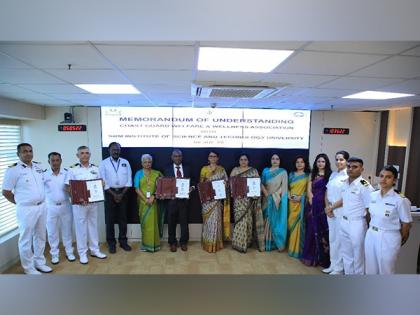 SRMIST Signs MoU with Indian Coast Guard and CGWWA to Support Educational Welfare of Coast Guard Families | SRMIST Signs MoU with Indian Coast Guard and CGWWA to Support Educational Welfare of Coast Guard Families SRMIST Signs MoU with Indian Coast Guard and CGWWA to Support Educational Welfare of Coast Guard Families | SRMIST Signs MoU with Indian Coast Guard and CGWWA to Support Educational Welfare of Coast Guard Families