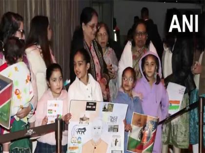 "We are thrilled, excited": Indian diaspora on PM Modi's visit to Namibia | "We are thrilled, excited": Indian diaspora on PM Modi's visit to Namibia "We are thrilled, excited": Indian diaspora on PM Modi's visit to Namibia | "We are thrilled, excited": Indian diaspora on PM Modi's visit to Namibia