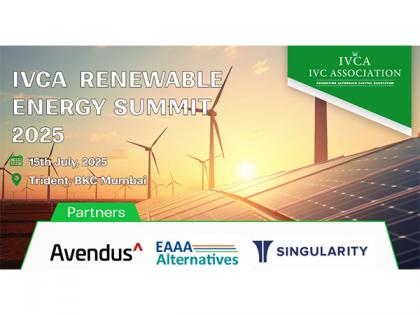 IVCA Renewable Energy Summit 2025 Set to Spark India's Green Investment Push | IVCA Renewable Energy Summit 2025 Set to Spark India's Green Investment Push IVCA Renewable Energy Summit 2025 Set to Spark India's Green Investment Push | IVCA Renewable Energy Summit 2025 Set to Spark India's Green Investment Push