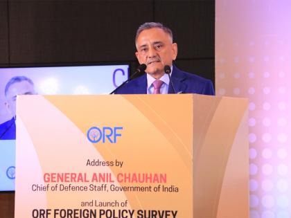 CDS Gen Anil Chauhan launches ORF's Foreign Policy Survey 2024, highlights rising youth concern over China challenge | CDS Gen Anil Chauhan launches ORF's Foreign Policy Survey 2024, highlights rising youth concern over China challenge CDS Gen Anil Chauhan launches ORF's Foreign Policy Survey 2024, highlights rising youth concern over China challenge | CDS Gen Anil Chauhan launches ORF's Foreign Policy Survey 2024, highlights rising youth concern over China challenge