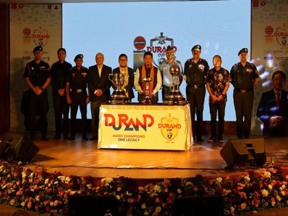 Durand Cup trophies showcased as Shillong gears up to host tournament for second consecutive year | Durand Cup trophies showcased as Shillong gears up to host tournament for second consecutive year Durand Cup trophies showcased as Shillong gears up to host tournament for second consecutive year | Durand Cup trophies showcased as Shillong gears up to host tournament for second consecutive year