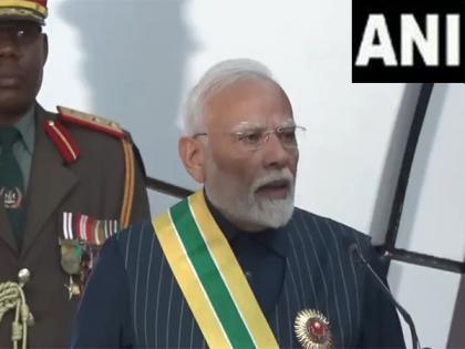 Our friendship was not born out of politics but out of struggle: PM Modi in Namibia | Our friendship was not born out of politics but out of struggle: PM Modi in Namibia Our friendship was not born out of politics but out of struggle: PM Modi in Namibia | Our friendship was not born out of politics but out of struggle: PM Modi in Namibia