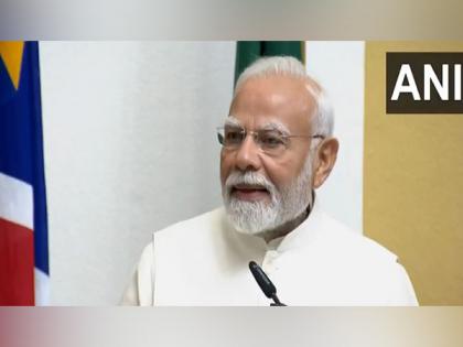 "We are part of Global South, our people share hope and dreams": PM Modi in Namibia Parliament | "We are part of Global South, our people share hope and dreams": PM Modi in Namibia Parliament "We are part of Global South, our people share hope and dreams": PM Modi in Namibia Parliament | "We are part of Global South, our people share hope and dreams": PM Modi in Namibia Parliament