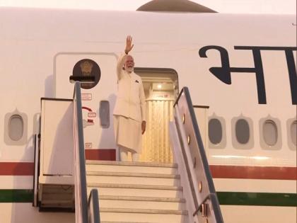 PM Modi concludes five-nation tour, departs from Namibia | PM Modi concludes five-nation tour, departs from Namibia PM Modi concludes five-nation tour, departs from Namibia | PM Modi concludes five-nation tour, departs from Namibia