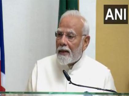 PM Modi makes cricket references in speech in Namibia Parliament, wishes success in co-hosting 2027 Cricket World Cup | PM Modi makes cricket references in speech in Namibia Parliament, wishes success in co-hosting 2027 Cricket World Cup