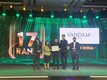 VAHDAM&#174; India Ranks 17 on India's Great Mid-size Workplaces 2025 | VAHDAM&#174; India Ranks 17 on India's Great Mid-size Workplaces 2025