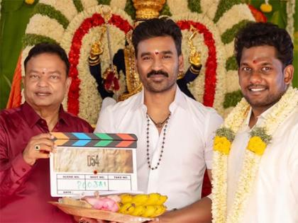 Dhanush begins 'D54' shooting after pooja ceremony, see pics here | Dhanush begins 'D54' shooting after pooja ceremony, see pics here