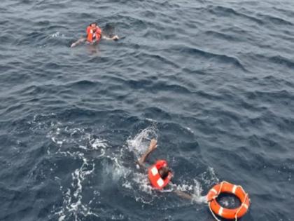3 more crew of ship attacked by Houthis in Red Sea rescued | 3 more crew of ship attacked by Houthis in Red Sea rescued 3 more crew of ship attacked by Houthis in Red Sea rescued | 3 more crew of ship attacked by Houthis in Red Sea rescued