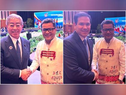MoS Margherita meets US, Japan Foreign Ministers on sidelines of East Asia Summit | MoS Margherita meets US, Japan Foreign Ministers on sidelines of East Asia Summit