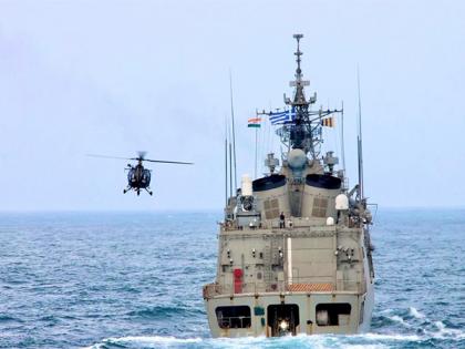Mumbai: Indian, Greek Navies conduct Passing Exercise, enhance combat capability | Mumbai: Indian, Greek Navies conduct Passing Exercise, enhance combat capability Mumbai: Indian, Greek Navies conduct Passing Exercise, enhance combat capability | Mumbai: Indian, Greek Navies conduct Passing Exercise, enhance combat capability