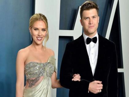 "I think it's going to be okay": Colin Jost on Jonathan Bailey kissing his wife Scarlett Johansson | "I think it's going to be okay": Colin Jost on Jonathan Bailey kissing his wife Scarlett Johansson "I think it's going to be okay": Colin Jost on Jonathan Bailey kissing his wife Scarlett Johansson | "I think it's going to be okay": Colin Jost on Jonathan Bailey kissing his wife Scarlett Johansson