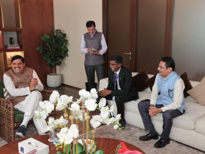 Dubai: Consul General Sivan meets MP CM Mohan Yadav ahead of investment outreach | Dubai: Consul General Sivan meets MP CM Mohan Yadav ahead of investment outreach Dubai: Consul General Sivan meets MP CM Mohan Yadav ahead of investment outreach | Dubai: Consul General Sivan meets MP CM Mohan Yadav ahead of investment outreach