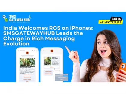 India Welcomes RCS on iPhones: SMSGatewayHub Heralds a New Era in Business Messaging | India Welcomes RCS on iPhones: SMSGatewayHub Heralds a New Era in Business Messaging India Welcomes RCS on iPhones: SMSGatewayHub Heralds a New Era in Business Messaging | India Welcomes RCS on iPhones: SMSGatewayHub Heralds a New Era in Business Messaging