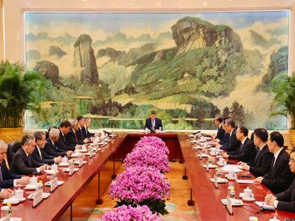 EAM Jaishankar, and other SCO Foreign Ministers meet Chinese President Xi Jinping | EAM Jaishankar, and other SCO Foreign Ministers meet Chinese President Xi Jinping EAM Jaishankar, and other SCO Foreign Ministers meet Chinese President Xi Jinping | EAM Jaishankar, and other SCO Foreign Ministers meet Chinese President Xi Jinping