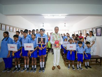 Honouring H.H. Dalai Lama's 90th: Dr. Dinesh Shahra Celebrates with Children at Happy Home & School for the Blind | Honouring H.H. Dalai Lama's 90th: Dr. Dinesh Shahra Celebrates with Children at Happy Home & School for the Blind Honouring H.H. Dalai Lama's 90th: Dr. Dinesh Shahra Celebrates with Children at Happy Home & School for the Blind | Honouring H.H. Dalai Lama's 90th: Dr. Dinesh Shahra Celebrates with Children at Happy Home & School for the Blind