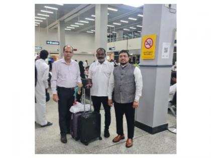 Indian Embassy expresses gratitude to Saudi Arabia for rescuing Indian from Houthi-hit ship , facilitates his return to India | Indian Embassy expresses gratitude to Saudi Arabia for rescuing Indian from Houthi-hit ship , facilitates his return to India Indian Embassy expresses gratitude to Saudi Arabia for rescuing Indian from Houthi-hit ship , facilitates his return to India | Indian Embassy expresses gratitude to Saudi Arabia for rescuing Indian from Houthi-hit ship , facilitates his return to India