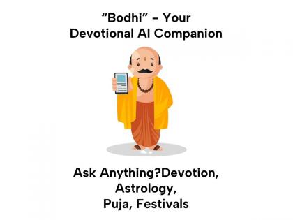 Spiritual Tech Platform Rgyan launches "Bodhi" - India's First AI Devotional Companion to offer personalized spiritual guidance | Spiritual Tech Platform Rgyan launches "Bodhi" - India's First AI Devotional Companion to offer personalized spiritual guidance Spiritual Tech Platform Rgyan launches "Bodhi" - India's First AI Devotional Companion to offer personalized spiritual guidance | Spiritual Tech Platform Rgyan launches "Bodhi" - India's First AI Devotional Companion to offer personalized spiritual guidance