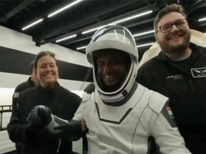 Smiling 'Shux' egresses Dragon spacecraft after successful mission | Smiling 'Shux' egresses Dragon spacecraft after successful mission Smiling 'Shux' egresses Dragon spacecraft after successful mission | Smiling 'Shux' egresses Dragon spacecraft after successful mission
