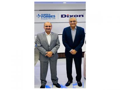 Eureka Forbes Limited enhances its manufacturing capability with a strategic partnership with Dixon Technologies India Limited | Eureka Forbes Limited enhances its manufacturing capability with a strategic partnership with Dixon Technologies India Limited Eureka Forbes Limited enhances its manufacturing capability with a strategic partnership with Dixon Technologies India Limited | Eureka Forbes Limited enhances its manufacturing capability with a strategic partnership with Dixon Technologies India Limited