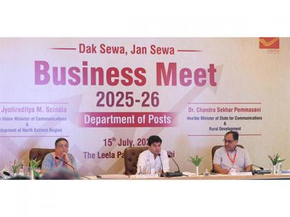 Jyotiraditya Scindia sets 20-30% growth target for India Post circles in FY26 | Jyotiraditya Scindia sets 20-30% growth target for India Post circles in FY26 Jyotiraditya Scindia sets 20-30% growth target for India Post circles in FY26 | Jyotiraditya Scindia sets 20-30% growth target for India Post circles in FY26