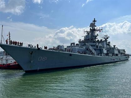 Indian Navy's Eastern Fleet ships arrive in Singapore as part of deployment to South East Asia | Indian Navy's Eastern Fleet ships arrive in Singapore as part of deployment to South East Asia Indian Navy's Eastern Fleet ships arrive in Singapore as part of deployment to South East Asia | Indian Navy's Eastern Fleet ships arrive in Singapore as part of deployment to South East Asia