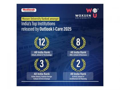 Woxsen University Ranks Among India's Top Institutions in Architecture, Design, Business, and Technology in Outlook-ICARE Rankings 2025 | Woxsen University Ranks Among India's Top Institutions in Architecture, Design, Business, and Technology in Outlook-ICARE Rankings 2025