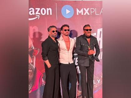 Tiger Shroff surprises dad Jackie Shroff at 'Hunter 2' trailer launch | Tiger Shroff surprises dad Jackie Shroff at 'Hunter 2' trailer launch