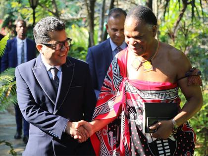 MoS Margherita holds talks with Eswatini's Min of Natural Resources and Energy | MoS Margherita holds talks with Eswatini's Min of Natural Resources and Energy MoS Margherita holds talks with Eswatini's Min of Natural Resources and Energy | MoS Margherita holds talks with Eswatini's Min of Natural Resources and Energy