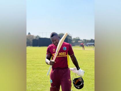 Powell 25 runs away from overtaking Gayle in West Indies' all-time T20I runs list | Powell 25 runs away from overtaking Gayle in West Indies' all-time T20I runs list