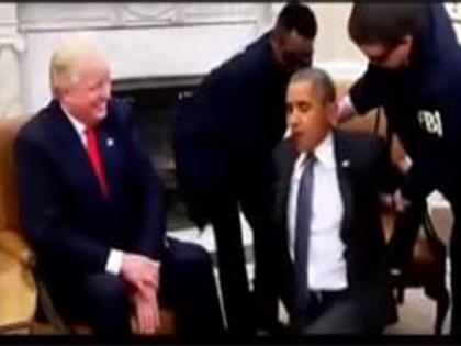 Trump posts AI-generated video of Obama arrested by FBI, says "No one above law" | Trump posts AI-generated video of Obama arrested by FBI, says "No one above law" Trump posts AI-generated video of Obama arrested by FBI, says "No one above law" | Trump posts AI-generated video of Obama arrested by FBI, says "No one above law"