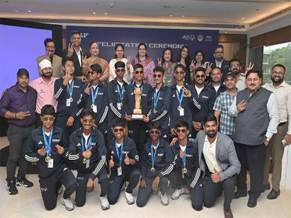 SO Bharat hosts felicitation ceremony as Indian athletes retain Gothia Cup title | SO Bharat hosts felicitation ceremony as Indian athletes retain Gothia Cup title SO Bharat hosts felicitation ceremony as Indian athletes retain Gothia Cup title | SO Bharat hosts felicitation ceremony as Indian athletes retain Gothia Cup title