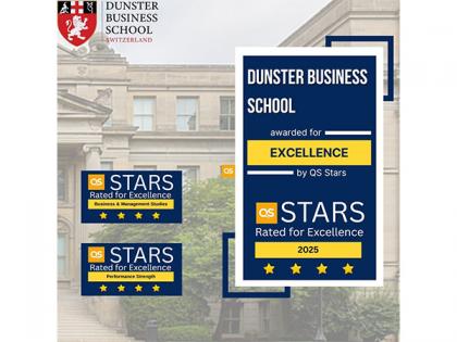 Dunster Business School Earns Prestigious 4-Star Rating from QS, Strengthening Its Global Academic Standing | Dunster Business School Earns Prestigious 4-Star Rating from QS, Strengthening Its Global Academic Standing Dunster Business School Earns Prestigious 4-Star Rating from QS, Strengthening Its Global Academic Standing | Dunster Business School Earns Prestigious 4-Star Rating from QS, Strengthening Its Global Academic Standing