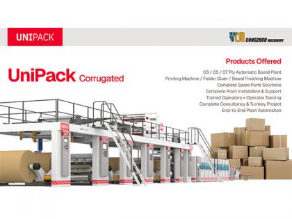 Industry Giant "UNIPACK Corrugated" enters India's ₹50,000 crore Packaging Market through Strategic Acquisition of Congzhou Machinery | Industry Giant "UNIPACK Corrugated" enters India's ₹50,000 crore Packaging Market through Strategic Acquisition of Congzhou Machinery Industry Giant "UNIPACK Corrugated" enters India's ₹50,000 crore Packaging Market through Strategic Acquisition of Congzhou Machinery | Industry Giant "UNIPACK Corrugated" enters India's ₹50,000 crore Packaging Market through Strategic Acquisition of Congzhou Machinery