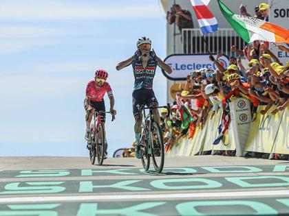 Tour de France: Valentin Paret-Peintre wins Mont Ventoux thriller as Jonas Vingegaard fails to crack Tadej Pogacar on Stage 16 | Tour de France: Valentin Paret-Peintre wins Mont Ventoux thriller as Jonas Vingegaard fails to crack Tadej Pogacar on Stage 16