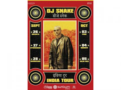 DJ Snake to perform in 6 cities in India for Sunburn Arena tour | DJ Snake to perform in 6 cities in India for Sunburn Arena tour